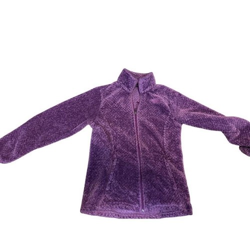 The North Face Fleece Jacket Girls XL Purple Good Osito High Pile Full Zip