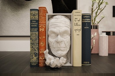 Ancient Mummy Book Nook | Classic Monster 3D Shadow Box | Egyptian 3D Wall Art