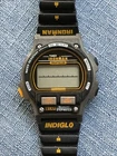 Vintage TIMEX Ironman Triathlon 8 Lap Digital Black/Gray Watch (needs battery)