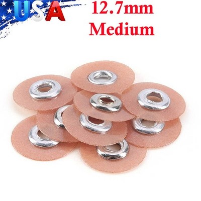 Dental SOFLEX Discs Medium Composite Finishing Polishing Discs 12.7mm