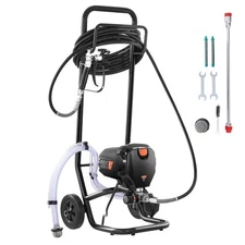 Stand Airless Paint Sprayer 750W 3000PSI Electric Paint Sprayer With Cart