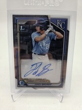 2024 Bowman Chrome Prospect  Jared Dickey 1st Bowman Auto #CPA-JDI (AU, RC)