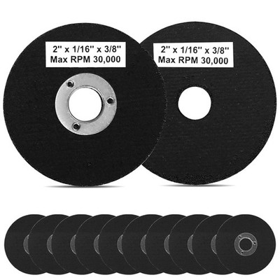 10 Pack 2 Inch Die Grinder Cut Off Wheels Mini Metal Cutting Disc 2'' x 1/16''