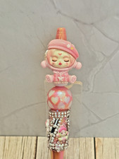 Beaded Pen Custom Gifts Basket Fillers Collect  Cute Girl pink