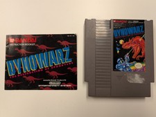 Dynowarz Nintendo NES Game Cartridge Instruction Manual