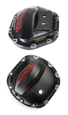 Teraflex Front Black HD Differential Cover Kit Dana 44 Tera 30 for Jeep Wrangler