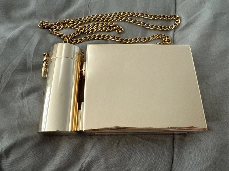 DIOR ROUGE Gold Minaudiere Pouch Clutch Handbag LIMITED EDITION LIPSTICK SET NEW - Image 2 of 4