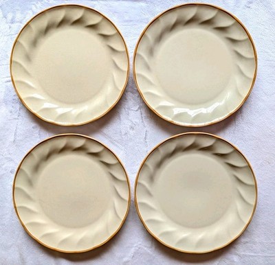 Vintage Hearthside Sculptura Simplicity Salad Plates 7.75'' Japan Set of 4