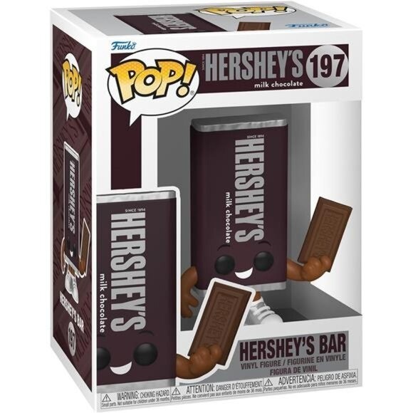 Funko Pop Ad Icon Hershey's Chocolate Bar Figure NEW