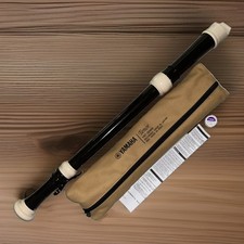 Yamaha YRT-304B II Tenor Recorder Baroque Storage Pouch Cleaner Music Instrument