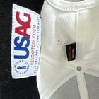 Pukka White Golf Hat Cap Adjustable Mesh Embroidered Logo “U Suck At Golf” — photo 8