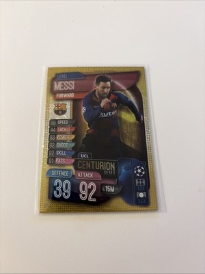 Topps Match Attax 19/20 Messi UCL Centurion