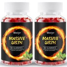 2-Bottle Pack - MASSLVE Gummies | Men's Health Supplement
