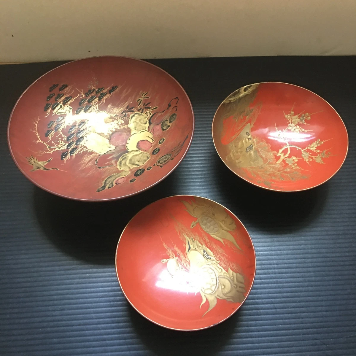 Red Vintage Original 1850-1899 Japanese Antiques for sale | eBay