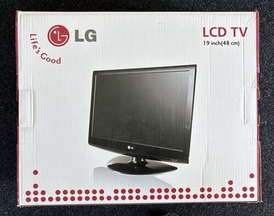 LG LCD TV 19 Zoll OVP Retro Gaming SCART HDMI VGA voll funktionsfähig 19LG3050