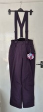PARALLEL snow trousers purple women's size 10 new ski snow winter 