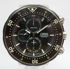 Oris Pro Diver Automatic Chronograph 7683 51mm Titanium Wristwatch