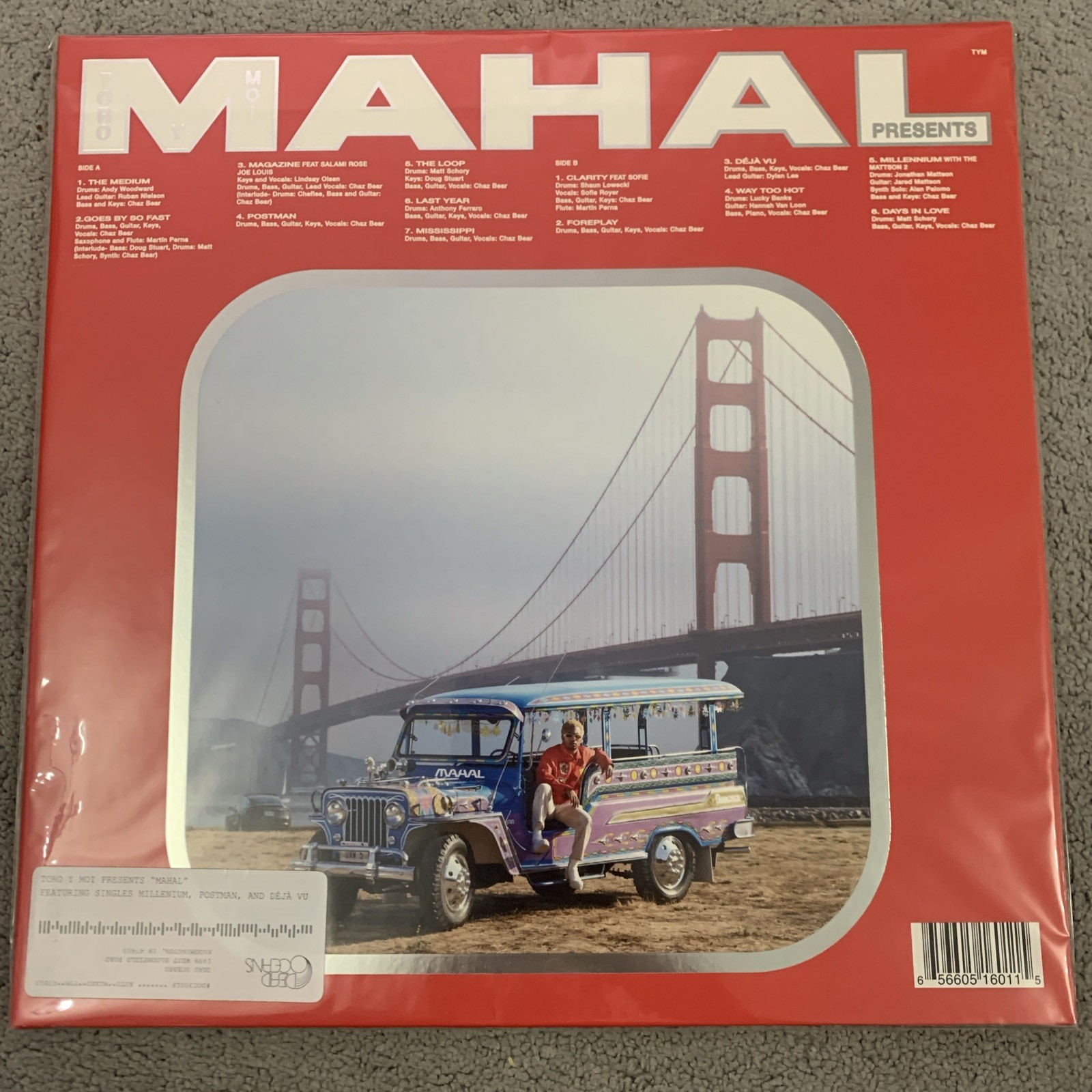 Mahal by Toro Y Moi Vinyl Record, 2022 New Sealed