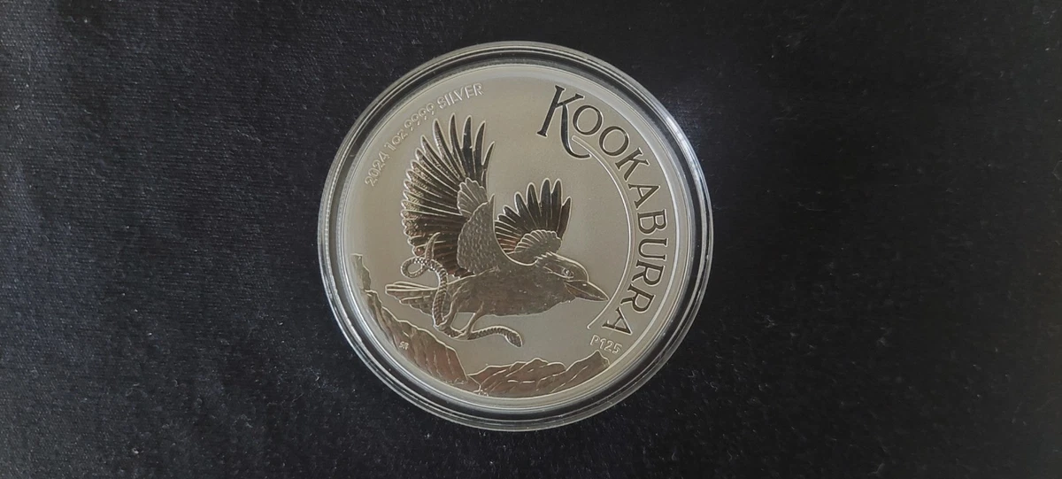 Kookaburra 2024 1 Oz monedas de plata 999 para colección e inversión Bullion
