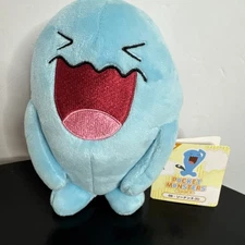 Sanei Pokemon Pocket Monsters All Star Collection Wobbuffet Stuffed 6” Plush NWT