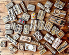 Vintage Decor, Rare one of a kind Rhinestone Samples from Jewelry Warehouse — photo 2