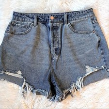 Wild Fable Super High Rise Cut Off Distressed Shorts Size 12