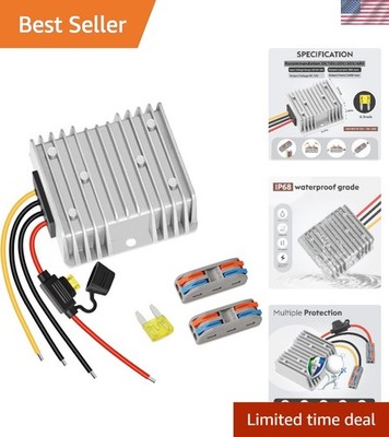 High Efficiency 240W Converter: 20A Step Down Voltage Regulator for DIY Projects