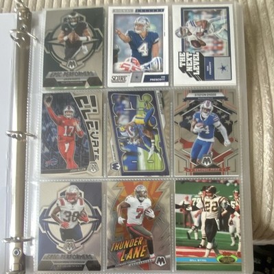 Panini NFL 2021 Insert Card Lot 18 Mosaic Score Illusions Hurts Allen