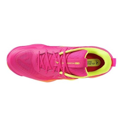 Mizuno Wave Momentum Elite Volleyball Pink Yellow V1GA251242 Men's