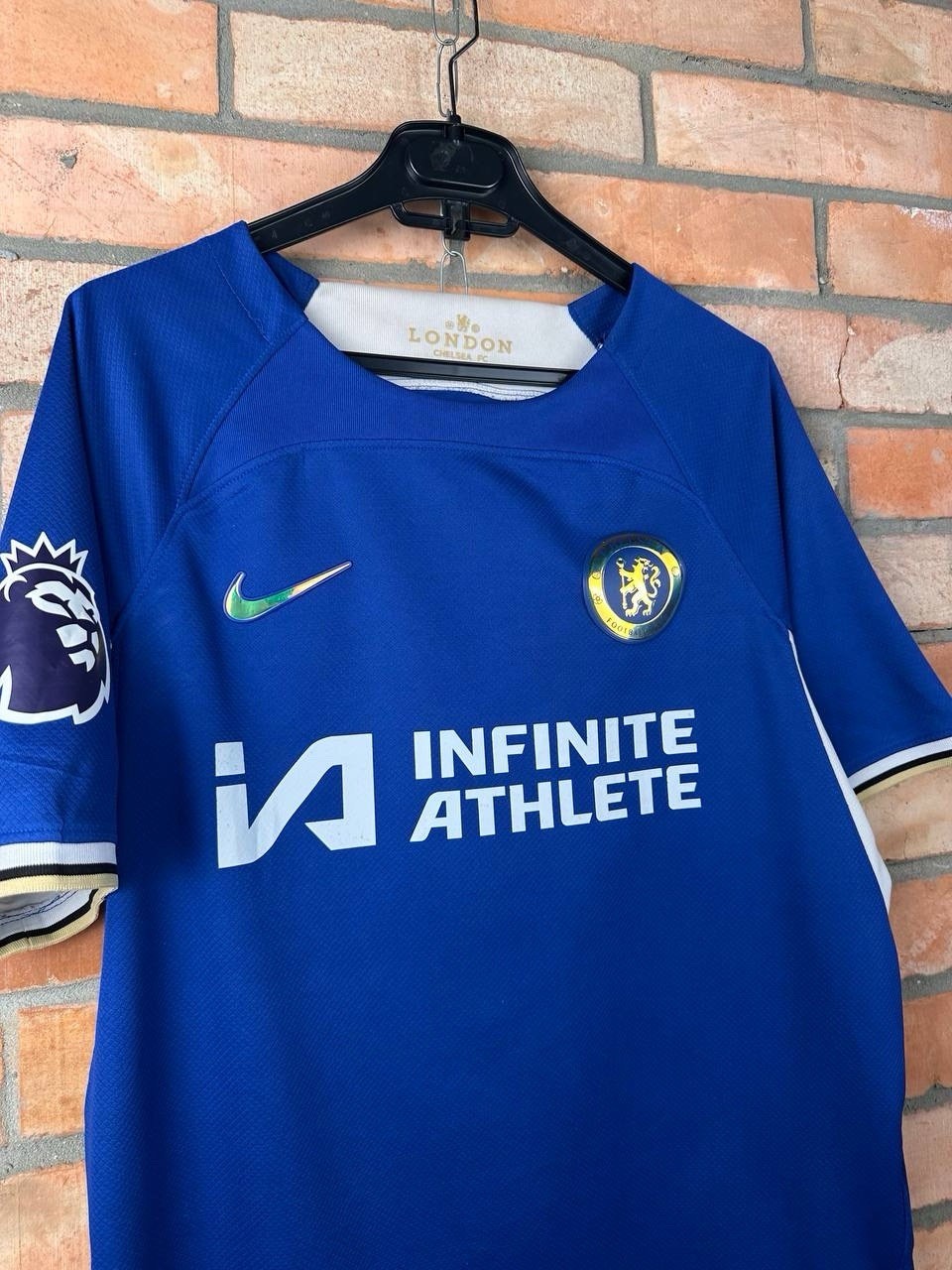 CHELSEA 2023-2024 #18 NKUNKU FOOTBALL SHIRT SOCCER JERSEY NIKE SIZE L FAKE thumbnail 3