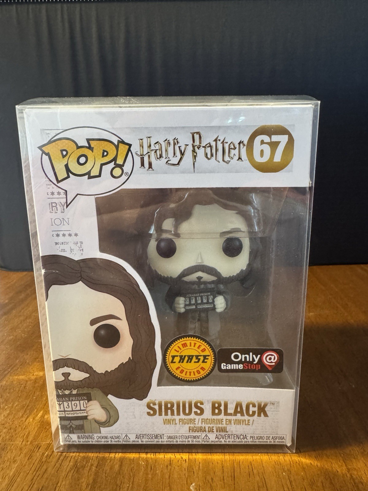 Funko Pop! Vinyl: Harry Potter - Sirius Black (Chase) - Gamestop (Exclusive) #67