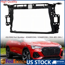 NEW For 2019-2024 Audi Q3 Steel & Plastic Radiator Support 83A-805-594-J Black 