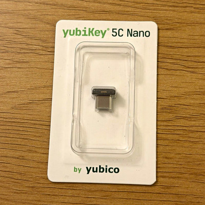 Yubico YubiKey 5C Nano USB-C Security Key FIDO Herstellernr. 100898