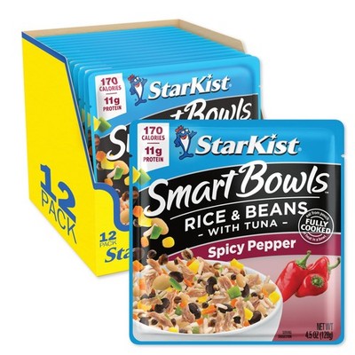StarKist Smart Bowls Spicy Pepper, 4.5 oz Pouch (Pack Ounce of 12) 