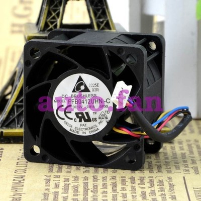 New violent fan 4028 12V 0.81A FFB0412UHN-C PWM intelligent   #bv