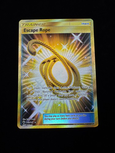 Escape Rope (Secret) 163/147, Burning Shadows, Secret Rare LP