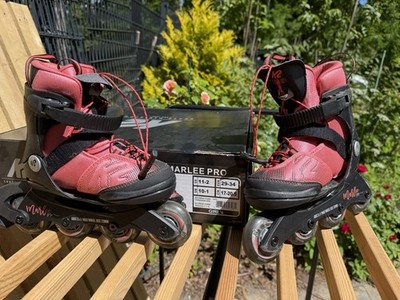 K2 Marlee Inline Skates für Kinder, Verstellbare Größe 29-34