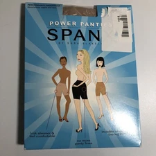 SPANX Power Panties Womens Size G Bare Beige Shapewear Slimming Underwear New