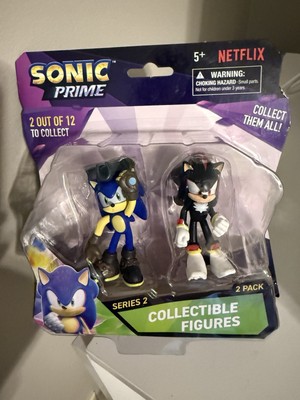 SONIC PRIME Series 2 SONIC & SHADOW 2 Figure Pack NEW 2024 Netflix