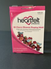 Heartfelt Creations 3D CHERRY BLOSSOM Shaping Mold HCFB1-474 Flowers Birds