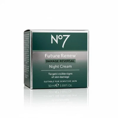 No7 Future Renew™ Damage Reversal Night Cream - 50ml 100% ORIGINAL ⭐⭐⭐⭐⭐