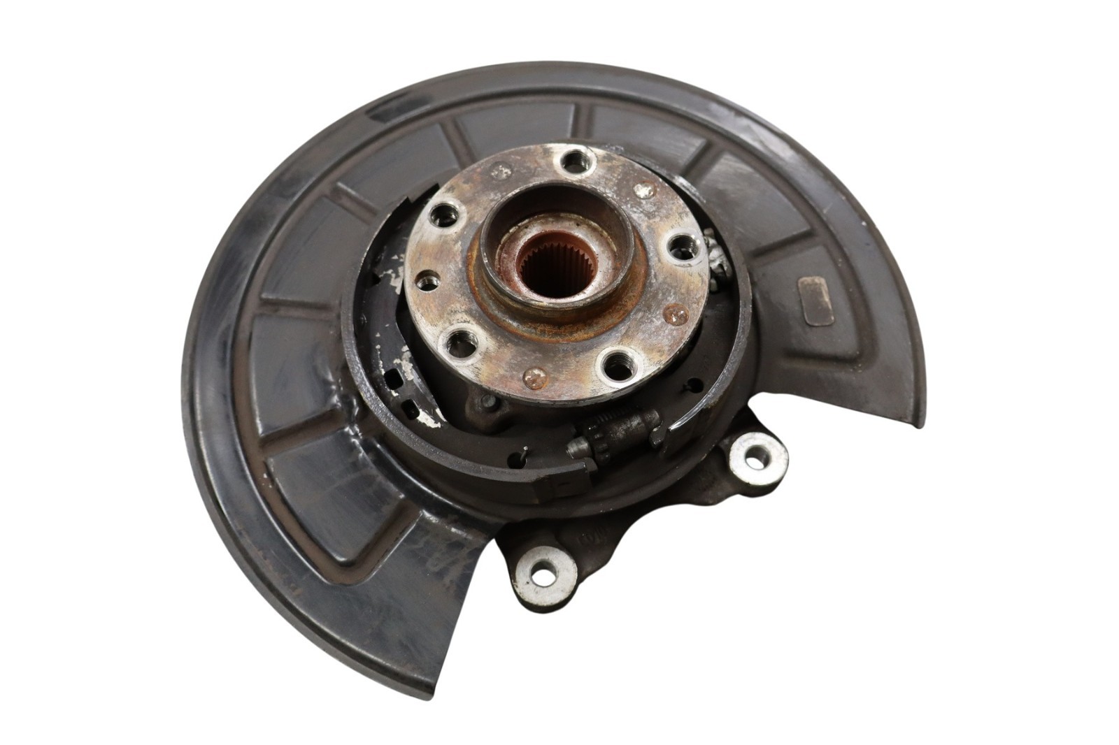 14-17 Maserati Ghibli Rear Right Passenger Spindle Knuckle Hub 670006805 Oem