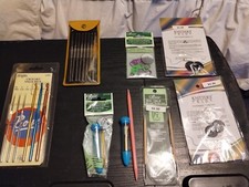 Lot of Circular Knitting Needles Crochet Hooks NEW Clover Knitter's Pride Wright