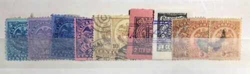 Colombia 1890-97 group of stamps used CV=16$ - Picture 1 of 1
