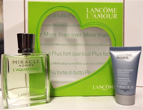 Miracle Homme L'Aquatonic by Lancome Eau De Toilette 1.7 Spray 2