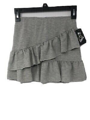 Girls' Ruffle Mini Skirt Art Class Heather Gray Size XS 4/5 Girls' Ruffle Mini Skirt Art Class Heather Gray Size XS 4/5