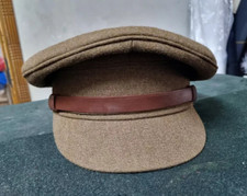 British WWII Officer Peaked Visor Cap- available all sizes