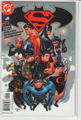 Superman/Batman #5 Jeph Loeb Ed McGuinness Batgirl Superboy 9.6 | eBay