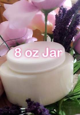 Hyaluronic Acid, Vitamin C & Rose Hip Seed Oil - Face, Neck & Eye Cream - 8 oz.