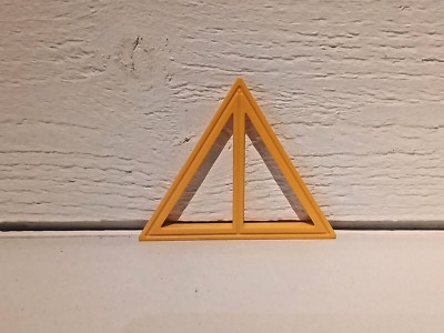 Fenêtre Triangulaire Orange PLAYMOBIL - Pièce Maison Vacances, Référence 3230, Occasion